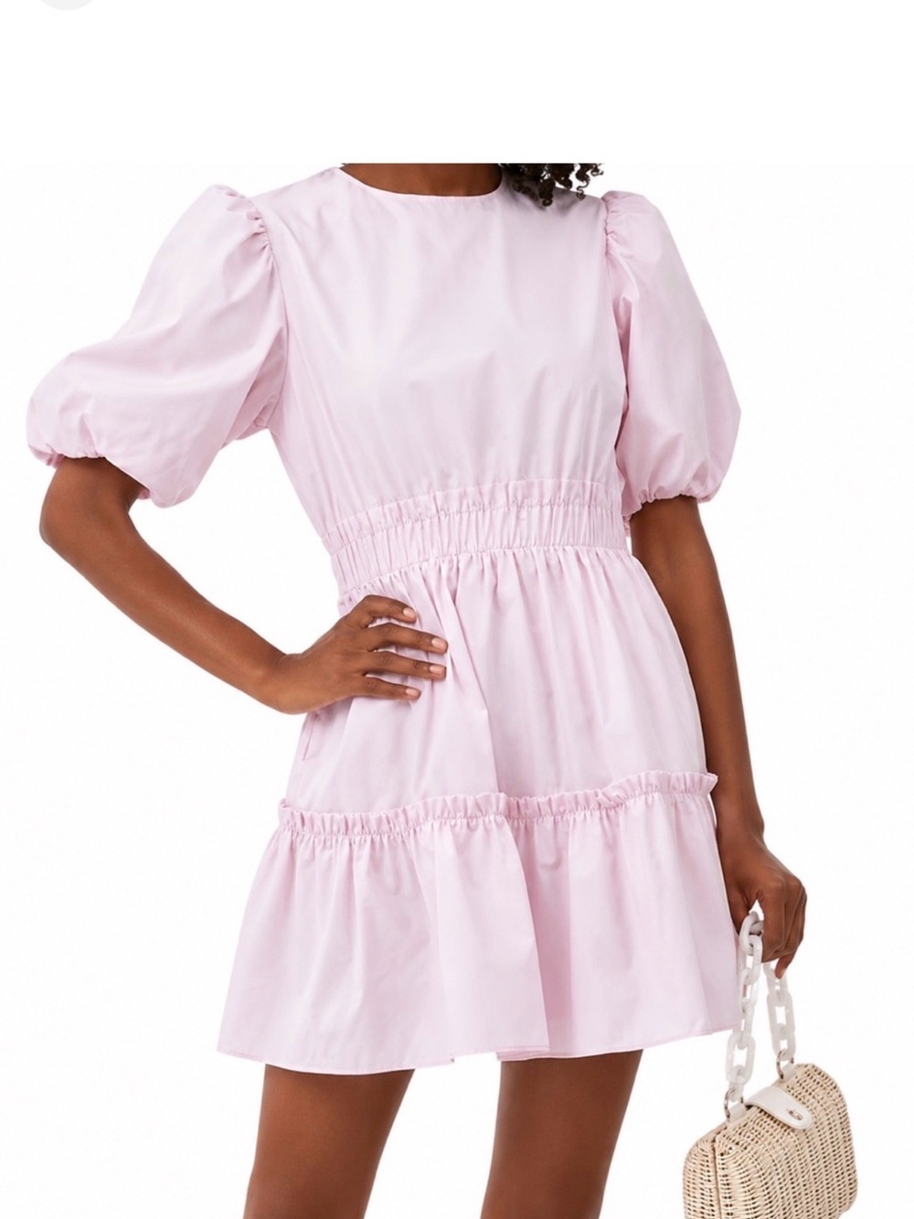 NWT Tuckernuck Hyacinth House Lavendar Tellie Mini Dress Size Large